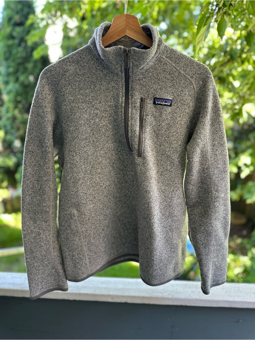 Patagonia Women’s Gray Quarter-Zip Fleece Pullover